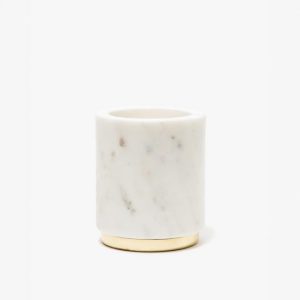 Mara Marble + Brass Utility